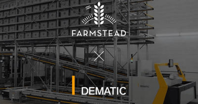 Farmstead 和Dematic 合作，通过“Warehouse in a Box”解决方案帮助杂货商简化电子商务流程